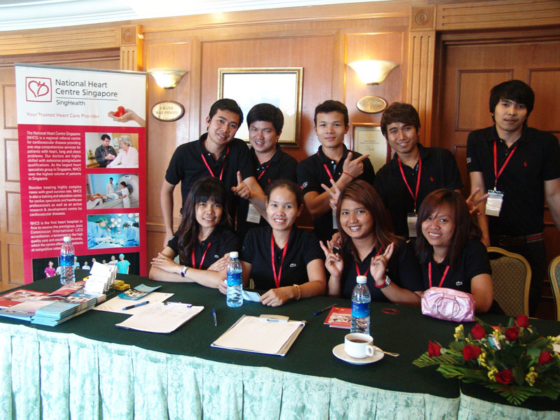 Heart Diseases Seminar the service team